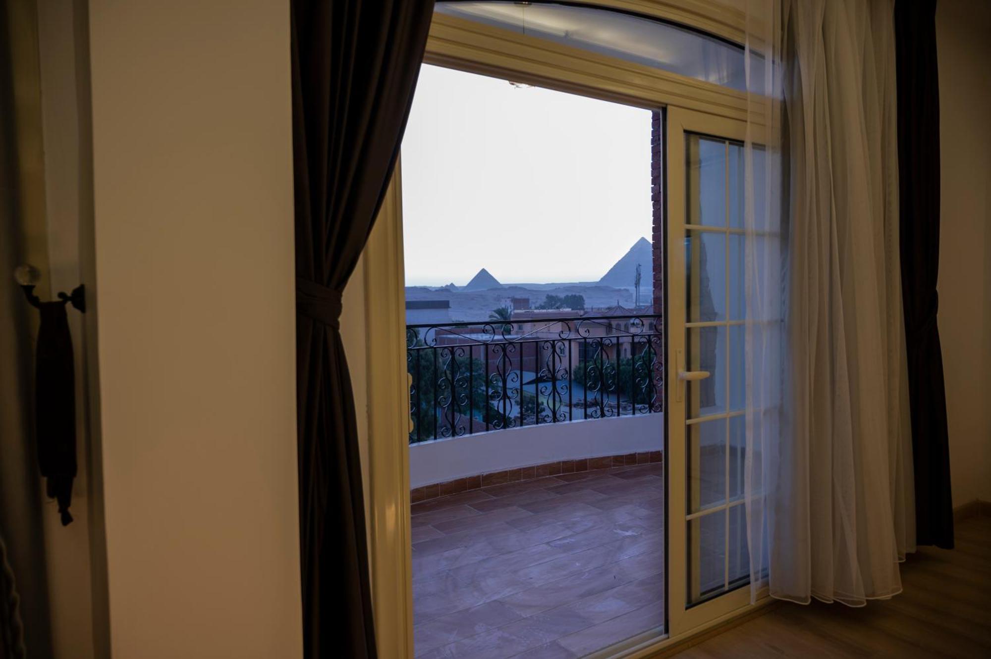 Palm Pyramids View Hotel Kafret el-Gabal Exterior foto