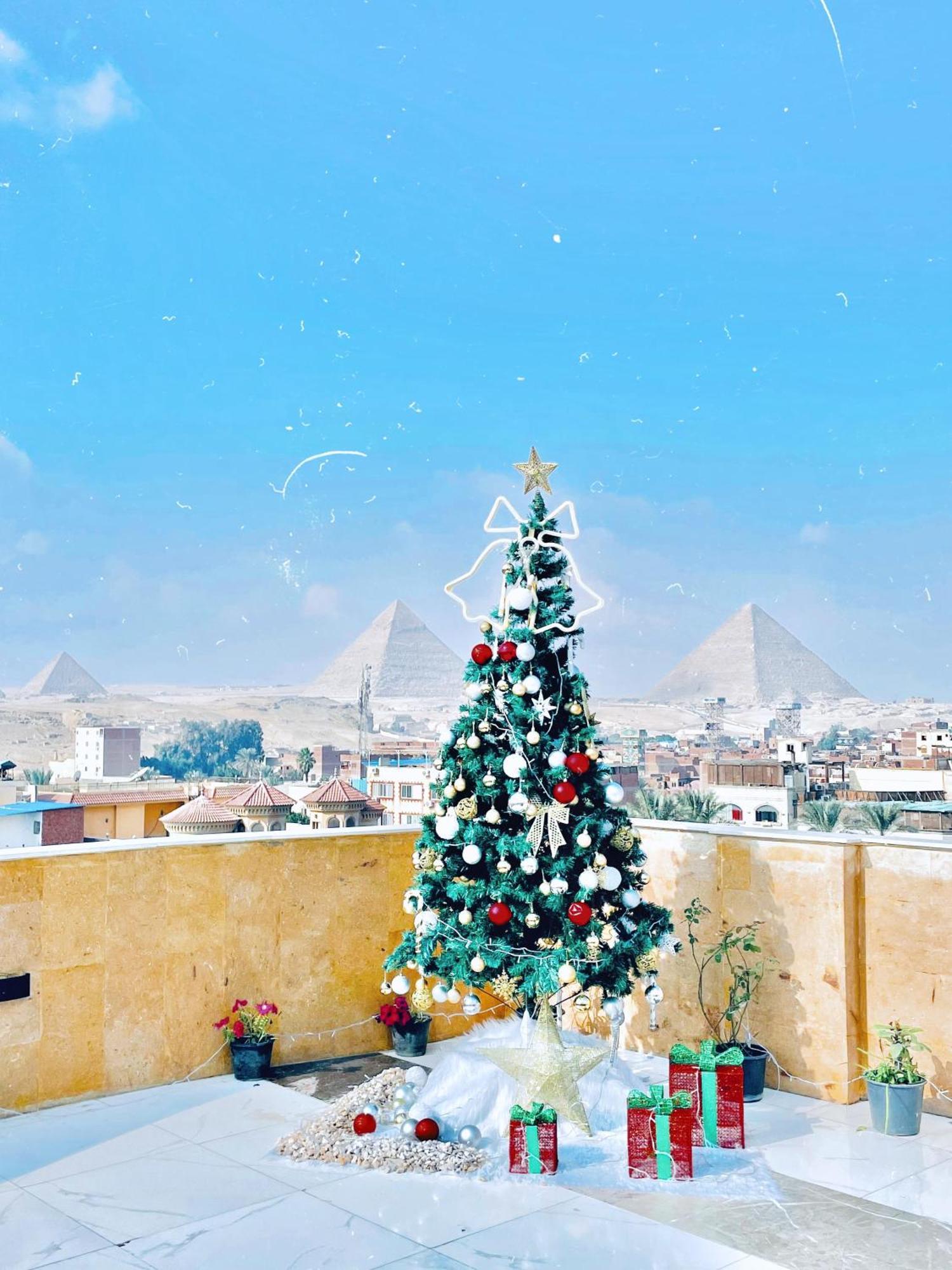 Palm Pyramids View Hotel Kafret el-Gabal Exterior foto